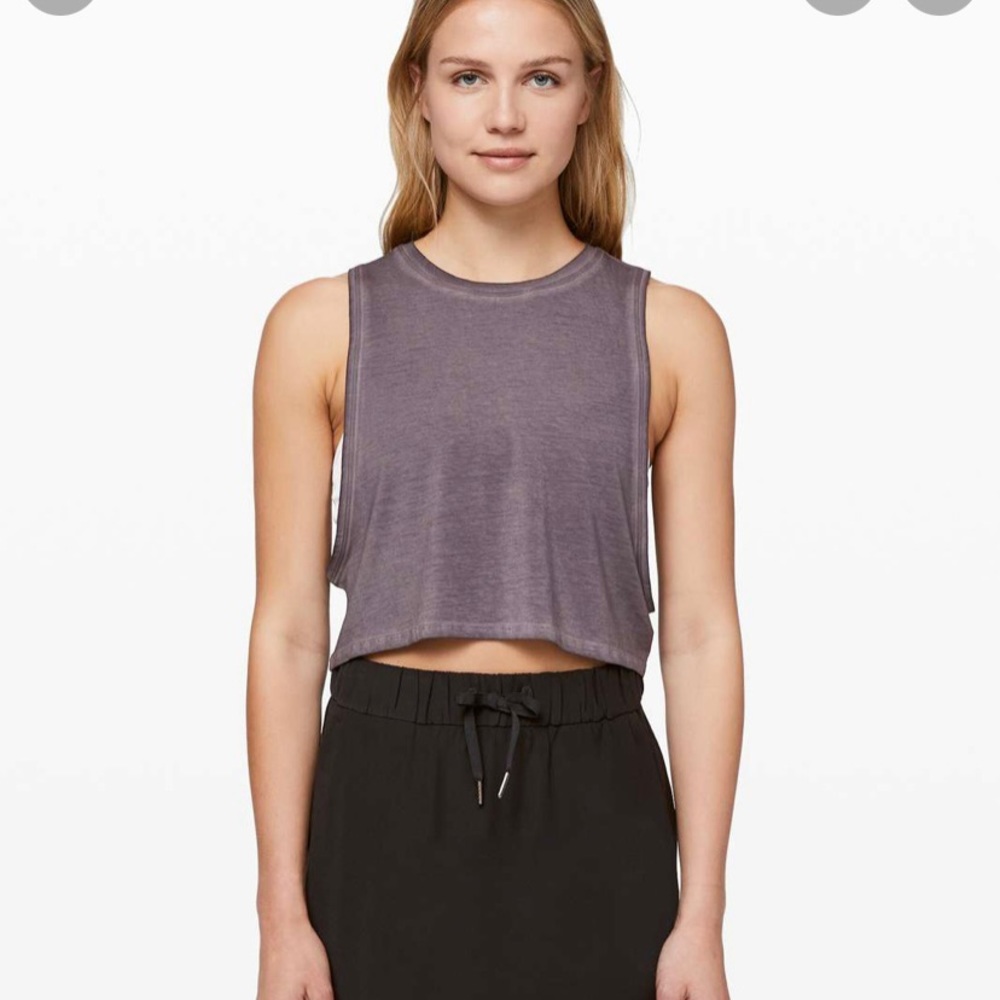 Lululemon muscle love crop tank